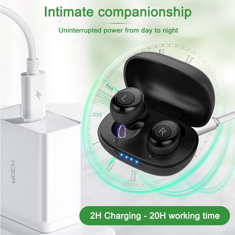 Rechargeable Hearing Aid With Bluetooth