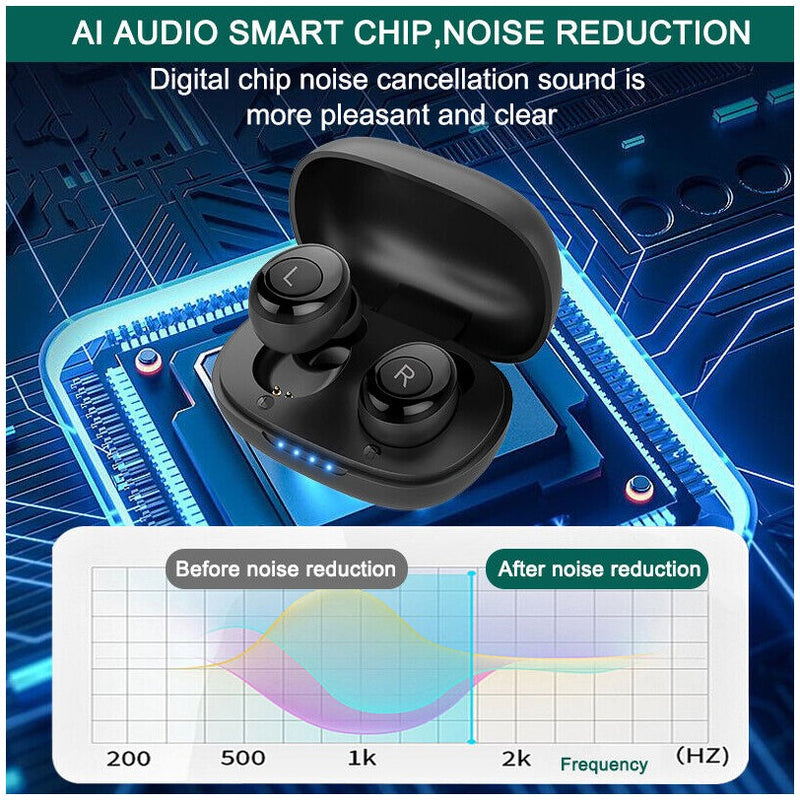 Rechargeable Hearing Aid With Bluetooth