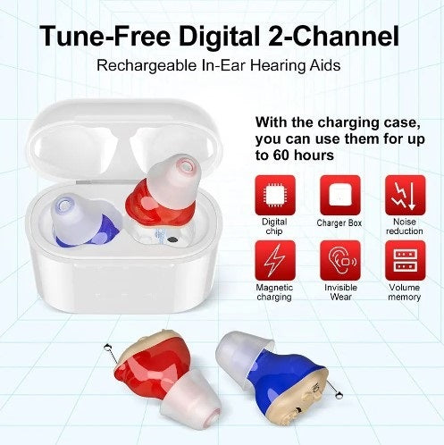 Rechargeable - Invisible Hearing Aid