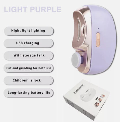2-IN-1 Electric Nail Trimmer & Polisher