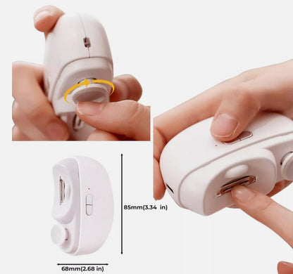 2-IN-1 Electric Nail Trimmer & Polisher