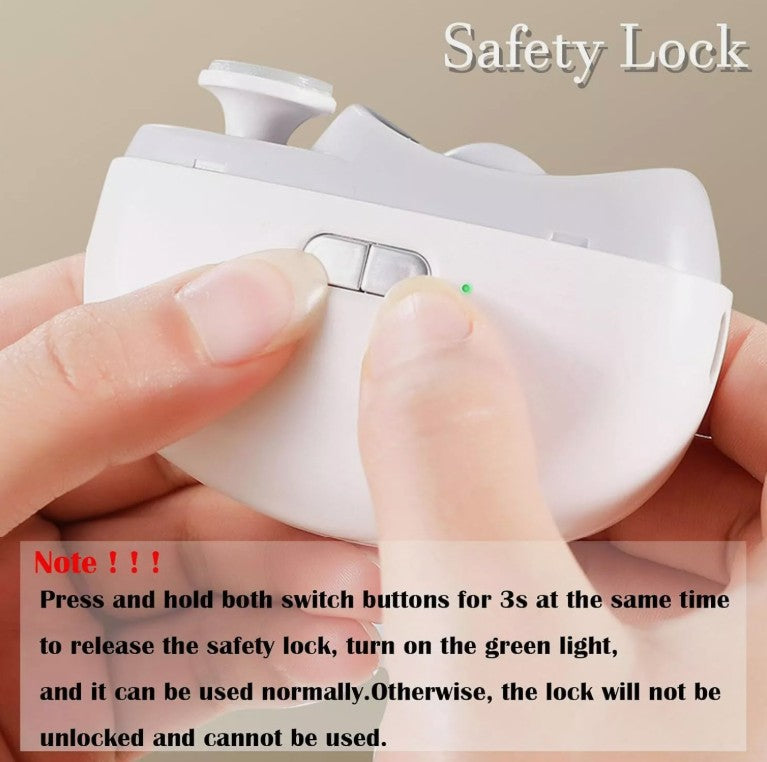 2-IN-1 Electric Nail Trimmer & Polisher