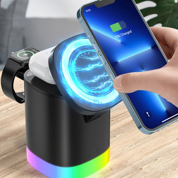 3 in 1 Wireless Charging Station